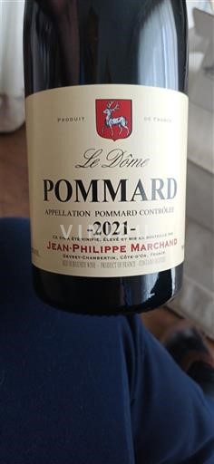 Borgoña Pommard Jean-Philippe Marchand Le Dôme 2021