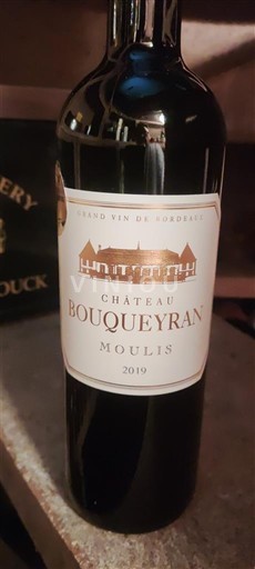 Bordeaux Moulis-en-Médoc Château Bouqueyran 2019