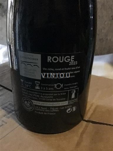 Valle della Loira Touraine-chenonceaux Domaine Père Auguste 2023