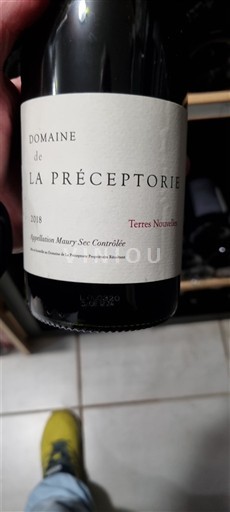 Roussillon Maury sec Domaine La Préceptorie Terres Nouvelles 2018