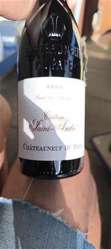 Rhônedalen Châteauneuf-du-Pape Château Saint-André des Vieux Vieux 2022