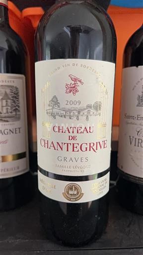 Bordeaux Graves Château Chantegrive 2009