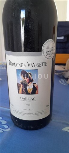 Southwest Gaillac Domaine Vayssette 1990
