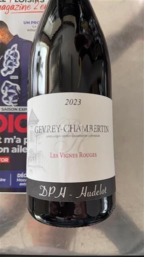 Вина Rouge sec Les Vignes Rouges DPH - Hudelot 2023 Francuska Burgundija Dževre-Šamberten AOC