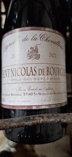 Valle della Loira Saint-Nicolas-De-Bourgueil Vignoble de la Chevalière 2022