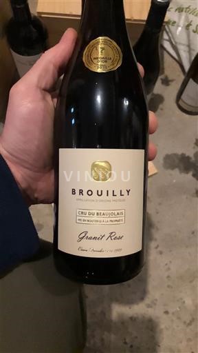 Beaujolais Brouilly Granit Rose 2024