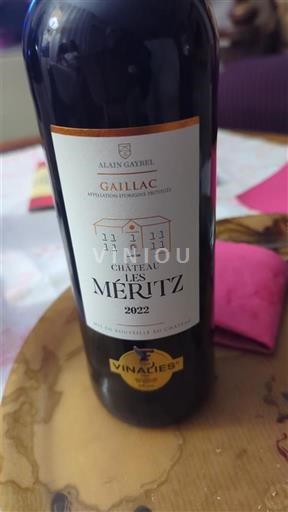 Lounais-Ranska Gaillac Château Les Méritz 2022