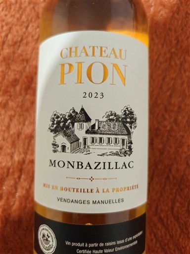 Tây Nam Monbazillac Château Pion 2023