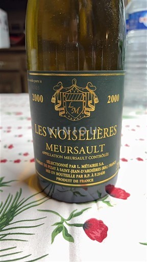 Bourgondië Meursault Les Noiselières 2000