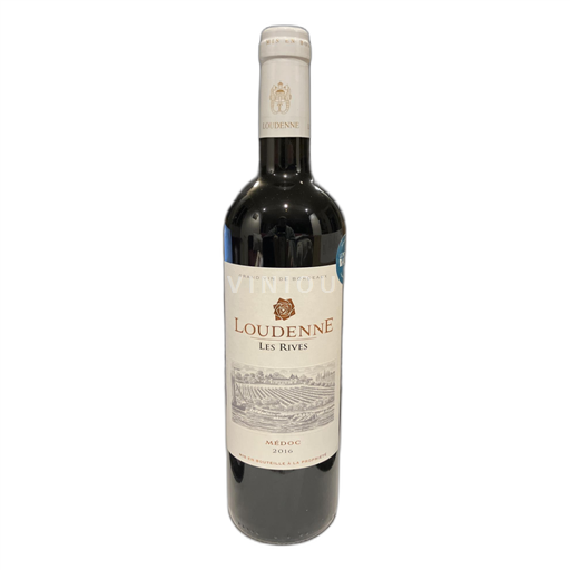 Vin Rouge sec Les Rives Loudenne 2016 France Bordeaux Médoc AOC