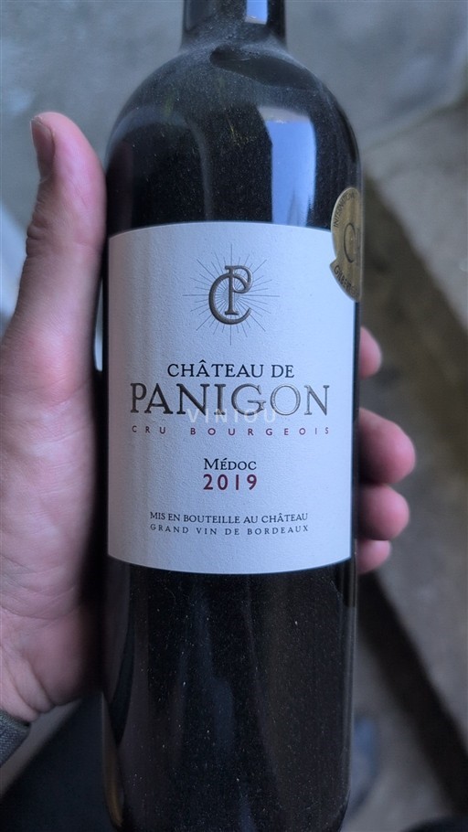 Bordeaux Médoc Cru Bourgeois Château Panigon 2019