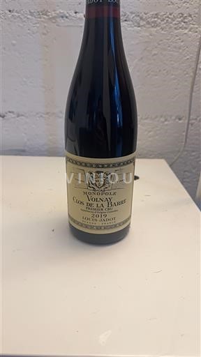 Bourgogne Volnay Louis Jadot Clos de la Barre Monopole 2019