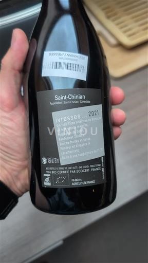 Languedoque Saint-Chinian Ivresses 2021