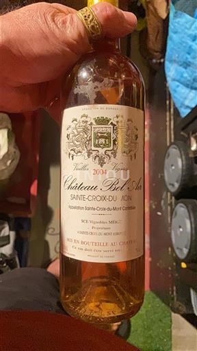 Bordeaux Sainte-Croix-Du-Mont Château Bel Air 1985