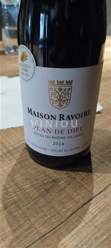 Thung lũng Rhône Côtes-du-rhône-villages Maison Ravoire Plan de Dieu 2024