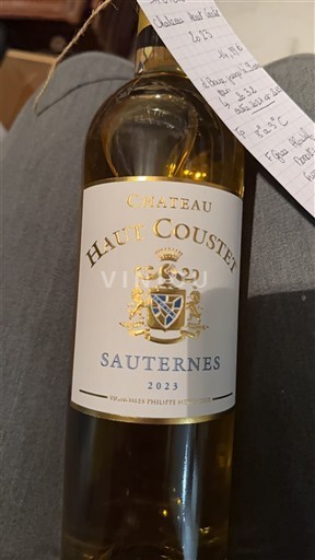 Bordeaux Sauternes Haut Coustet 2023