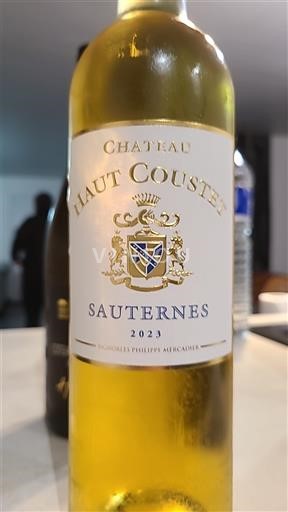 Bordeaux Sauternes Haut Coustet 2023