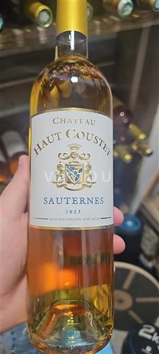 Bordeaux Sauternes Haut Coustet 2023