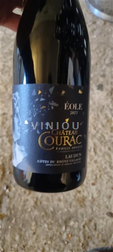 Vin Rouge sec Éole Château Courac 2023 Frankrijk Rhônevallei Niet gespecificeerd AOC