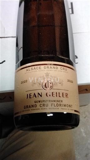 Elzas Niet gespecificeerd Grand Cru Jean Geiler Grand Cru Florimont 2022