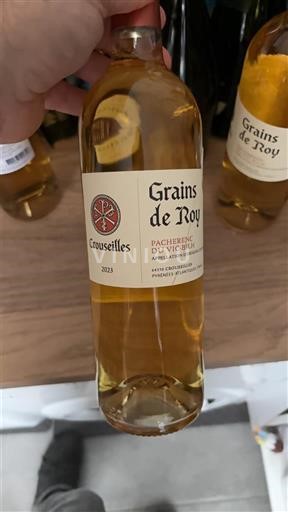 Lounais-Ranska Pacherenc-du-vic-bilh Crouseilles Grains de Roy 2023