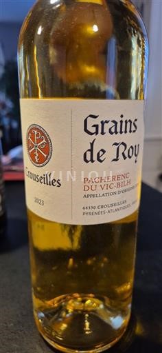 Tây Nam Pacherenc-du-vic-bilh Crouseilles Grains de Roy 2023