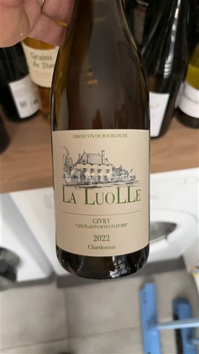 Borgonha Givry La Luolle Les Plants Sont Fleurs 2022