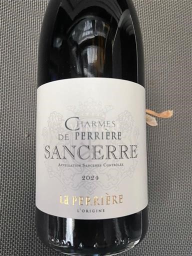 Loire Valley Sancerre La Perrière Charmes de Perrière 2024