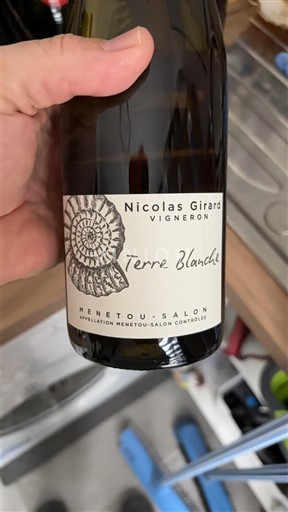 Loiredalen Menetou-Salon Nicolas Girard Terre Blanche 2024