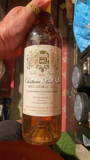 Bordeaux Sainte-Croix-Du-Mont Château Bel Air Vieilles Vignes 2004