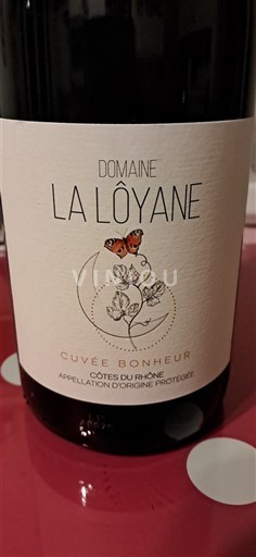 Rona dolina Côtes-du-Rhône Domaine La Lôyane Bonheur 2023