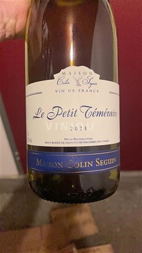 Bourgogne Không được chỉ định Maison Colin Séguin Le Petit Téméraire 2023