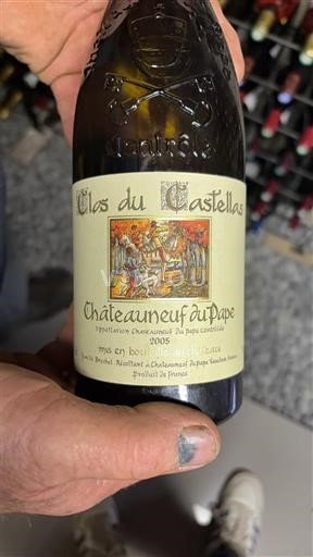 Thung lũng Rhône Châteauneuf-du-pape Clos du Castellas 2005