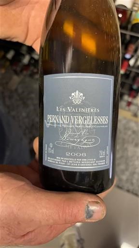 Borgogna Pernand-Vergelesses Les Valnières 2006