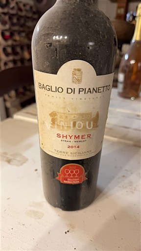 Sicily Not Specified Baglio di Pianetto Shymer 2014