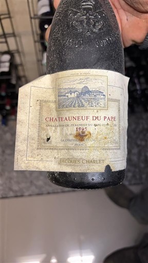 Rhônedalen Châteauneuf-du-Pape JACQUES CHARLET 1995