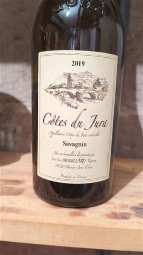 Jura Côtes-du-jura Jean Luc Mouillard Savagnin 2019