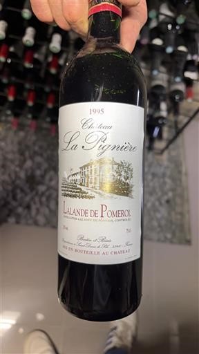 Bordeaux Lalande-de-Pomerol Château La Pignière 1995