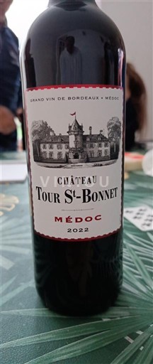 Burdeos Médoc Château Tour St-Bonnet 2022