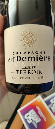 Champagne Šampanské A & J Demière Cœur de Terroir Neročník