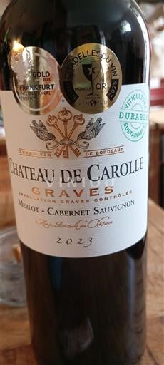 Bordeaux Graves Château Carolle 2023