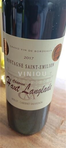 Burdeos Montagne-Saint-Émilion Château Haut Langlade 2017