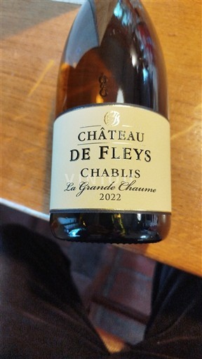 Burgundsko Chablis Château de Fleys La Grande Chaume 2022