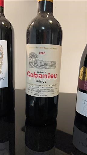 Bordeaux Médoc Château Cabanieu 2020