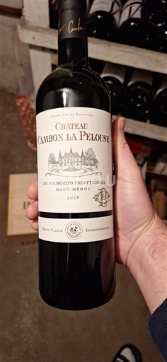 Bordeaux Haut-Médoc Cru Bourgeois Exceptionnel Château Cambon La Pelouse 2018