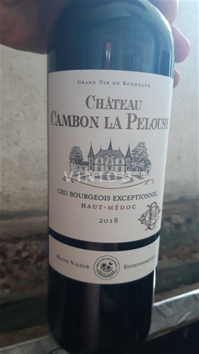 Bordeaux Haut-Médoc Cru Bourgeois Exceptionnel Château Cambon La Pelouse 2018