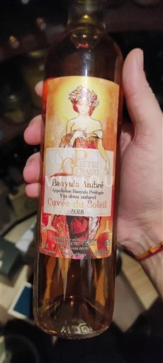 Roussillon Banyuls Domaine Pietri Geraud du Soleil 2018