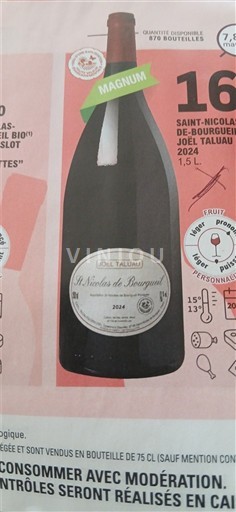 Valle del Loira Saint-Nicolas-De-Bourgueil Joël Taluau 2024