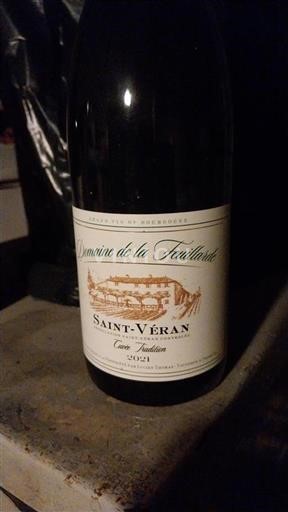Burgundi Saint-Véran Domaine La Feuillarde Tradition 2021