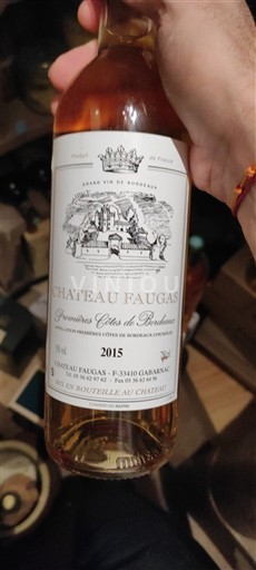 Bordeaux Premières Côtes de Bordeaux Château Faugas 2015